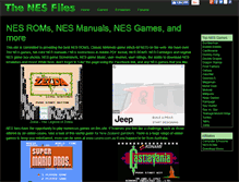 Tablet Screenshot of nesfiles.com